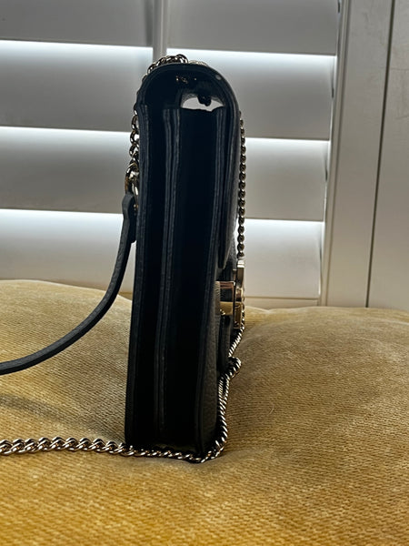 Gucci GG Interlocking Leather Shoulder Bag