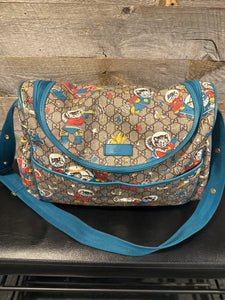 Gucci Supreme Space Cats Diaper Bag