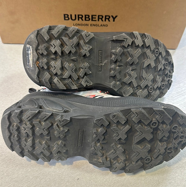 Burberry Arthur Black and Red Sneakers