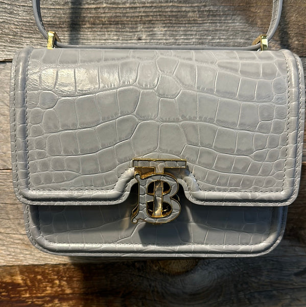Burberry Mini Embossed TB Bag