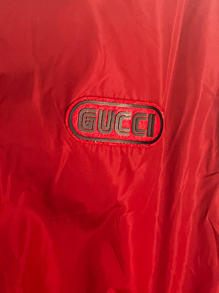 Gucci GG Pattern Reversible Bomber Jacket