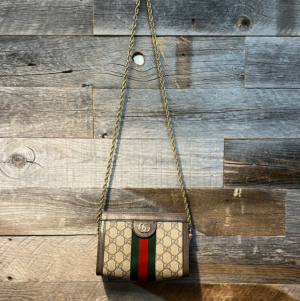 Gucci GG Supreme Mini Ophidia Chain Bag
