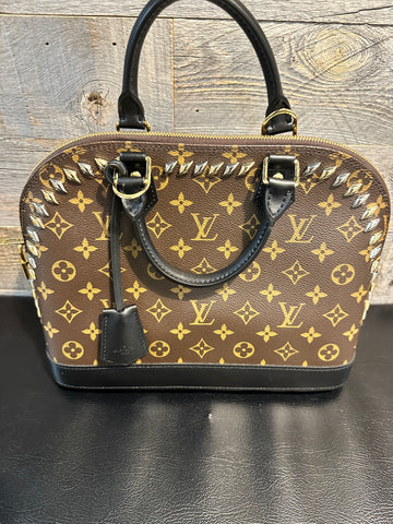 Louis Vuitton Studded Alma Bag