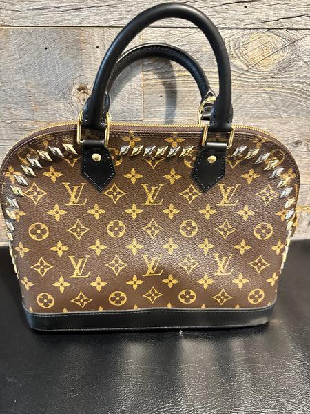 Louis Vuitton Studded Alma Bag