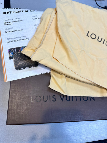 Louis Vuitton Studded Alma Bag