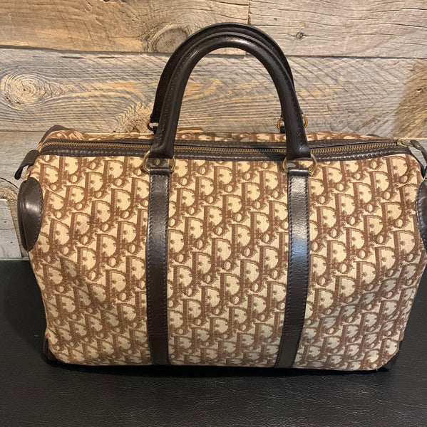 Vintage Dior Trotter Travel Bag