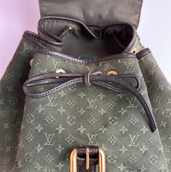 Louis Vuitton Mini Lin Monogram Montsouris Backpack