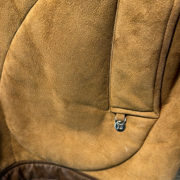 Louis Vuitton Shearling Leather Coat