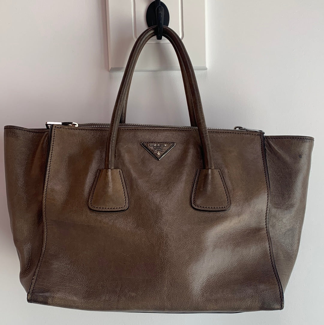 Prada Galleria Double Zip bag