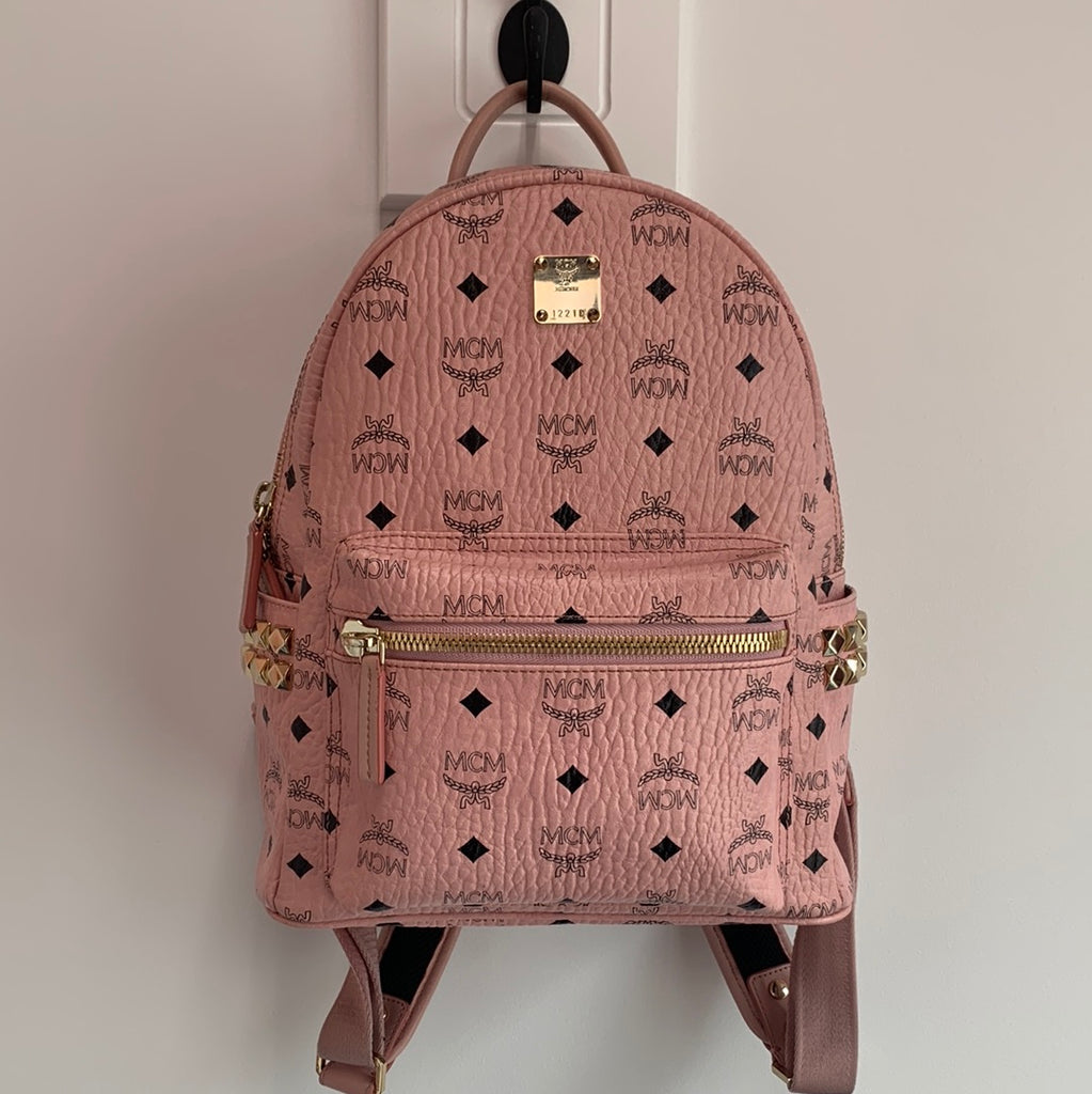 Shop MCM Medium Stark Visetos Backpack