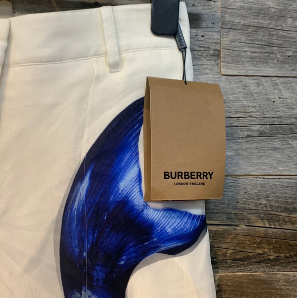 Burberry Mermaid Tail Mulberry Silk Pants