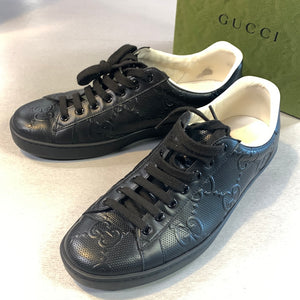 Gucci Ace GG Embossed Sneakers