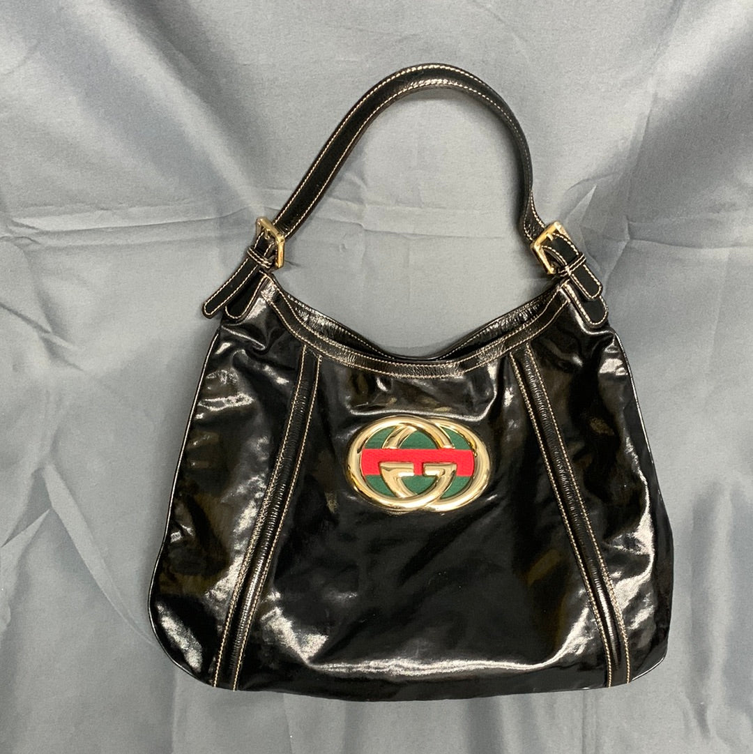Gucci Dialux Medium Britt Shoulder Bag