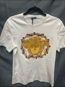 Versace Medusa Embellished T-shirt