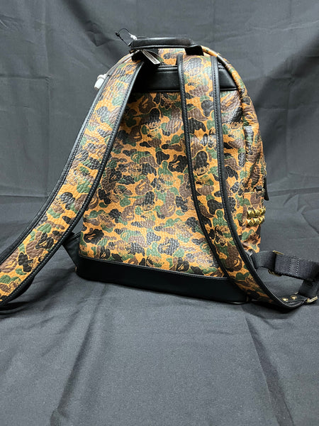 mcm bape backpack