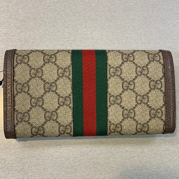 Gucci Ophidia GG Continental Supreme Wallet