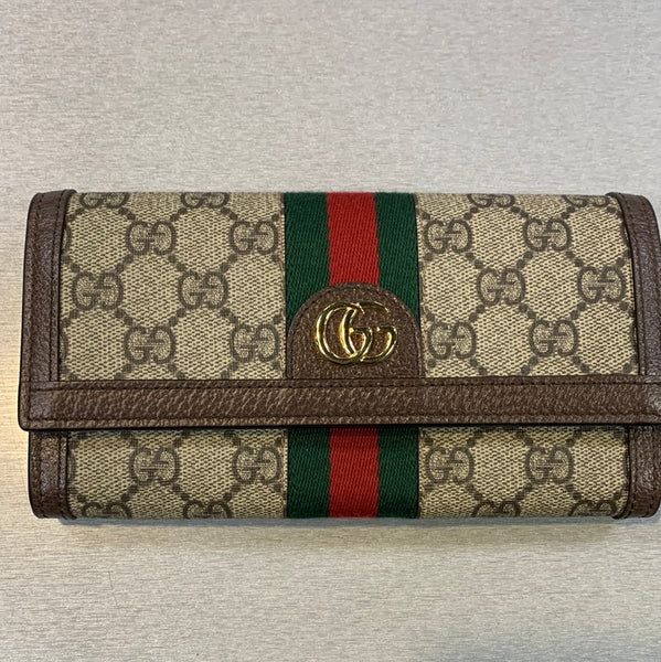 Gucci Ophidia GG Continental Supreme Wallet