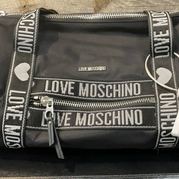 Love Moschino Black Duffle Bag