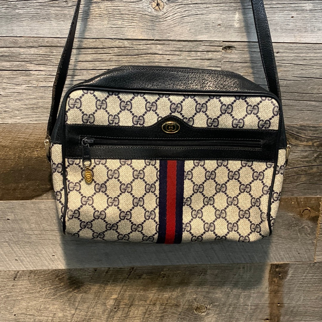 Gucci Vintage Ophidia GG Supreme Crossbody Bag