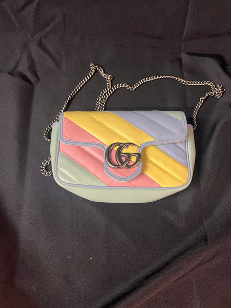 Gucci Mini GG Marmont 2.0 Pastel Handbag