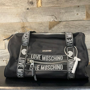 Love Moschino Black Duffle Bag