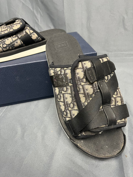 Christian Dior Alpha Oblique Slide Sandal