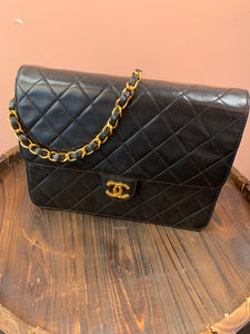 Vintage Chanel Quilted Square Flap Bag
