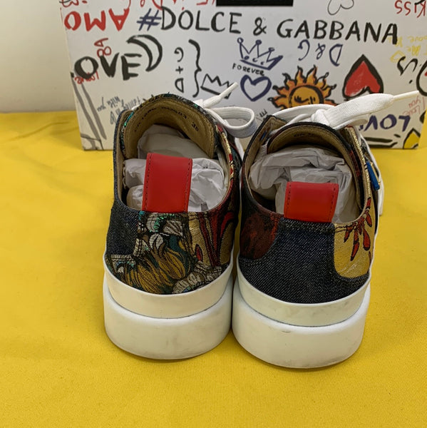 Dolce & Gabbana Patchwork Portofino Sneakers