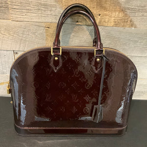 Louis Vuitton Alma Vernis GM Handbag